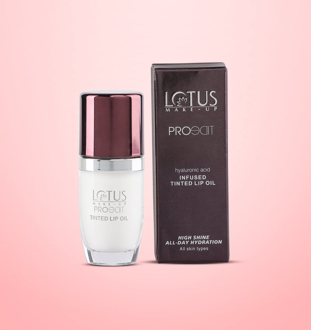 Lotus Proedit Tinted Lip Oils Enriched With Hyaluronic Acid