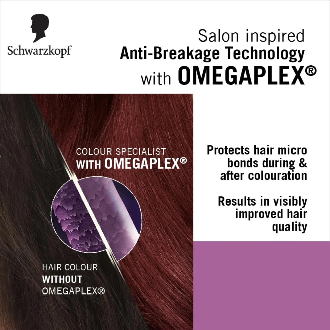 Schwarzkopf Colour Specialist Permanent Hair Colour - 6.88 Rich Ruby  (165ml)