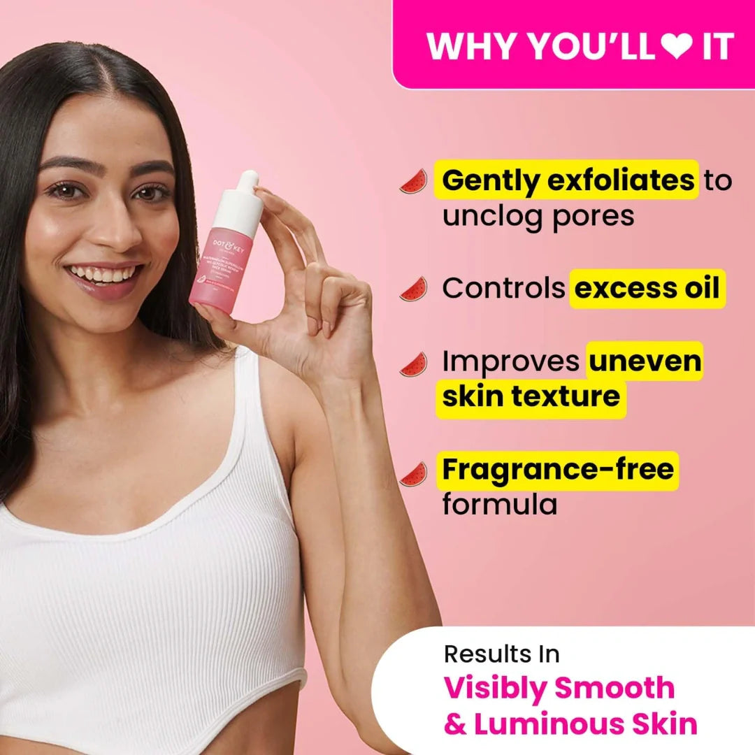 Dot & Key Watermelon 10% Glycolic Serum for Face Glowing,20 ml