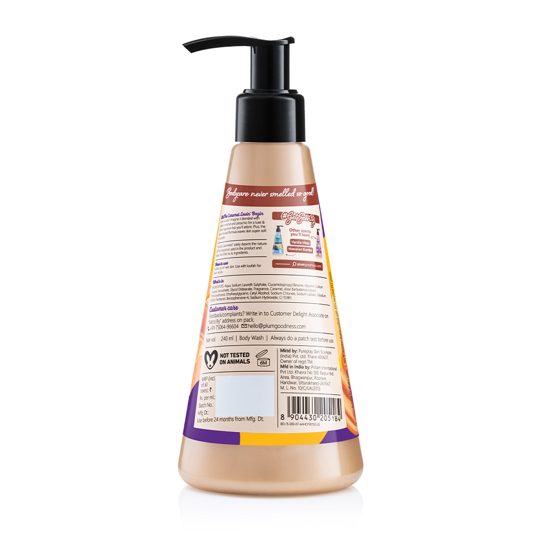 Plum Vanilla Caramello Body Wash by Plum Body Lovin'