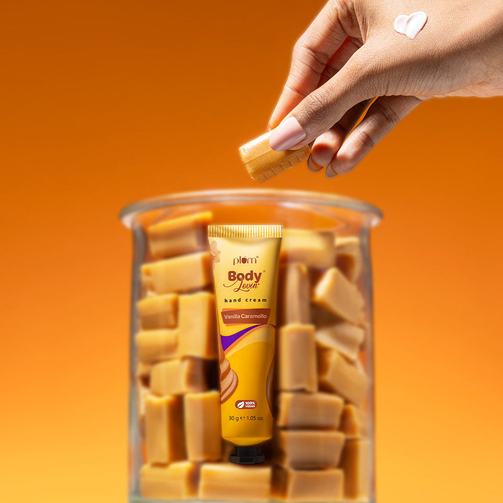 Plum Vanilla Caramello Hand Cream by Plum Body Lovin'