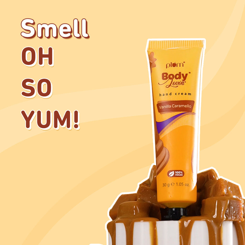 Plum Vanilla Caramello Hand Cream by Plum Body Lovin'