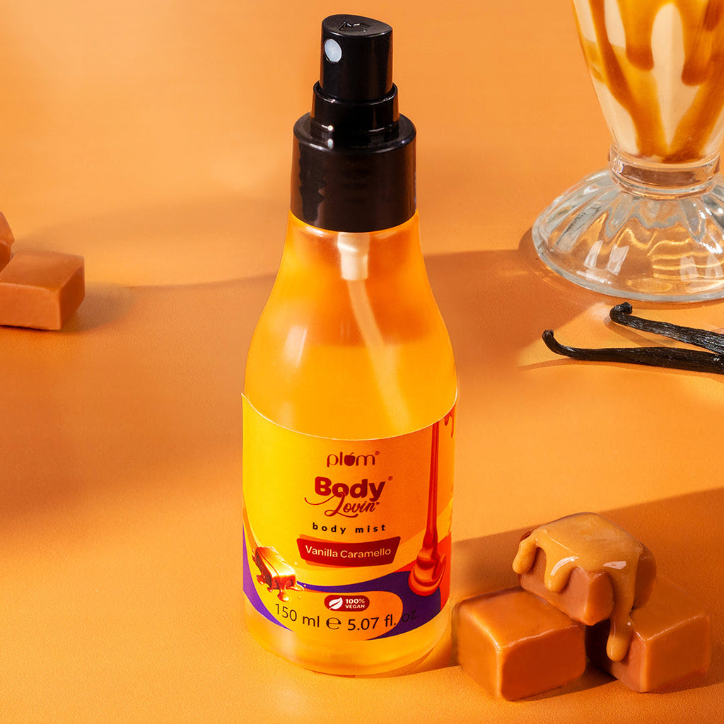 Plum Vanilla Caramello Body Mist by Plum BodyLovin'