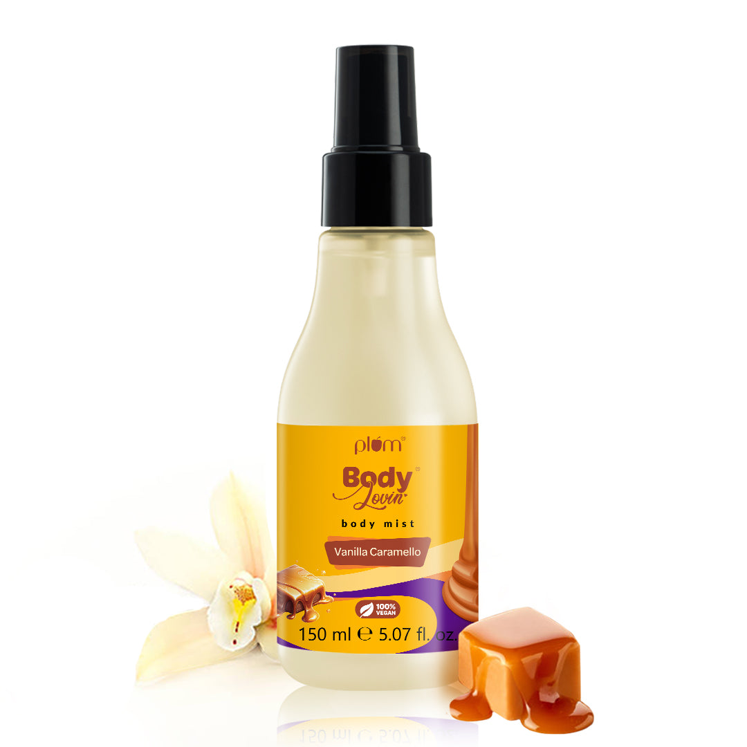 Plum Vanilla Caramello Body Mist by Plum BodyLovin'