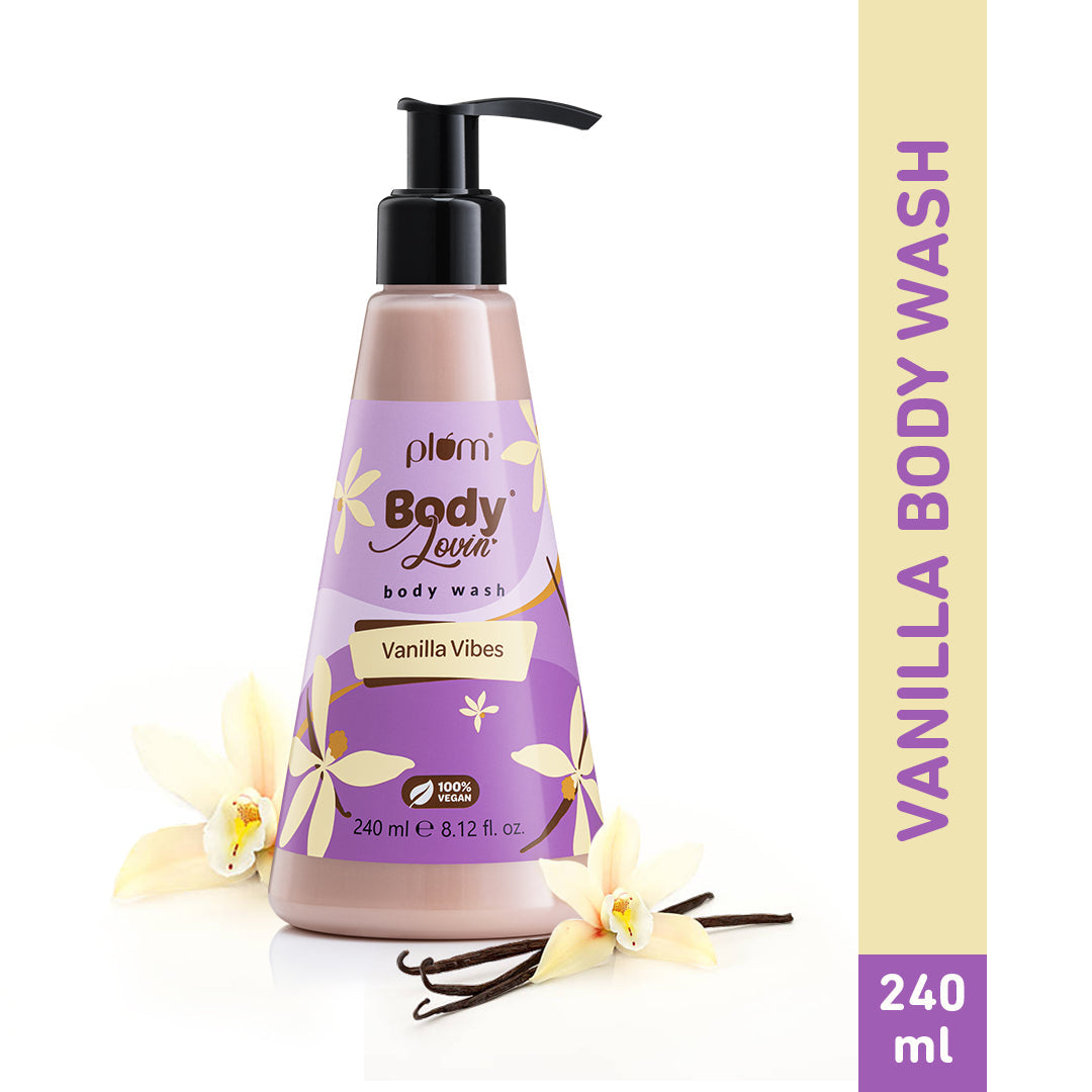 Plum Vanilla Vibes Body Wash by Plum BodyLovin'