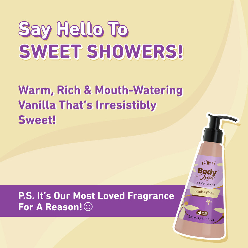 Plum Vanilla Vibes Body Wash by Plum BodyLovin'