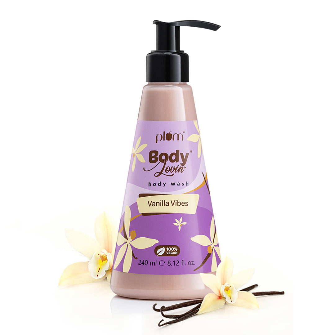 Plum Vanilla Vibes Body Wash by Plum BodyLovin'