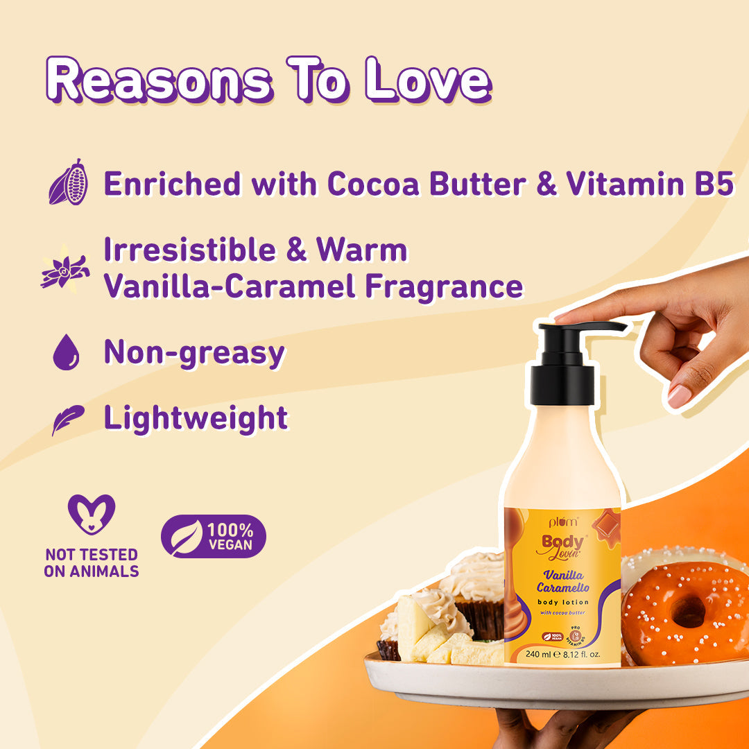 Plum Vanilla Caramello Body Lotion by Plum BodyLovin'