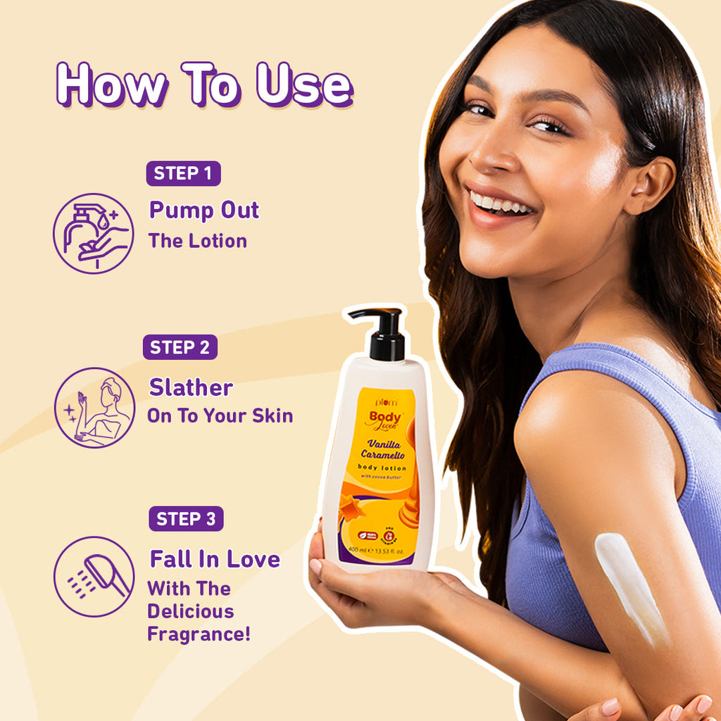 Plum Vanilla Caramello Body Lotion by Plum BodyLovin'