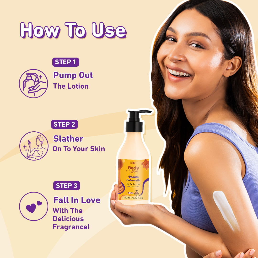 Plum Vanilla Caramello Body Lotion by Plum BodyLovin'