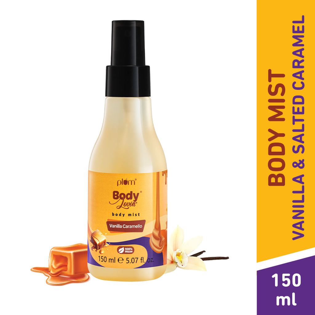 Plum Vanilla Caramello Body Mist by Plum BodyLovin'