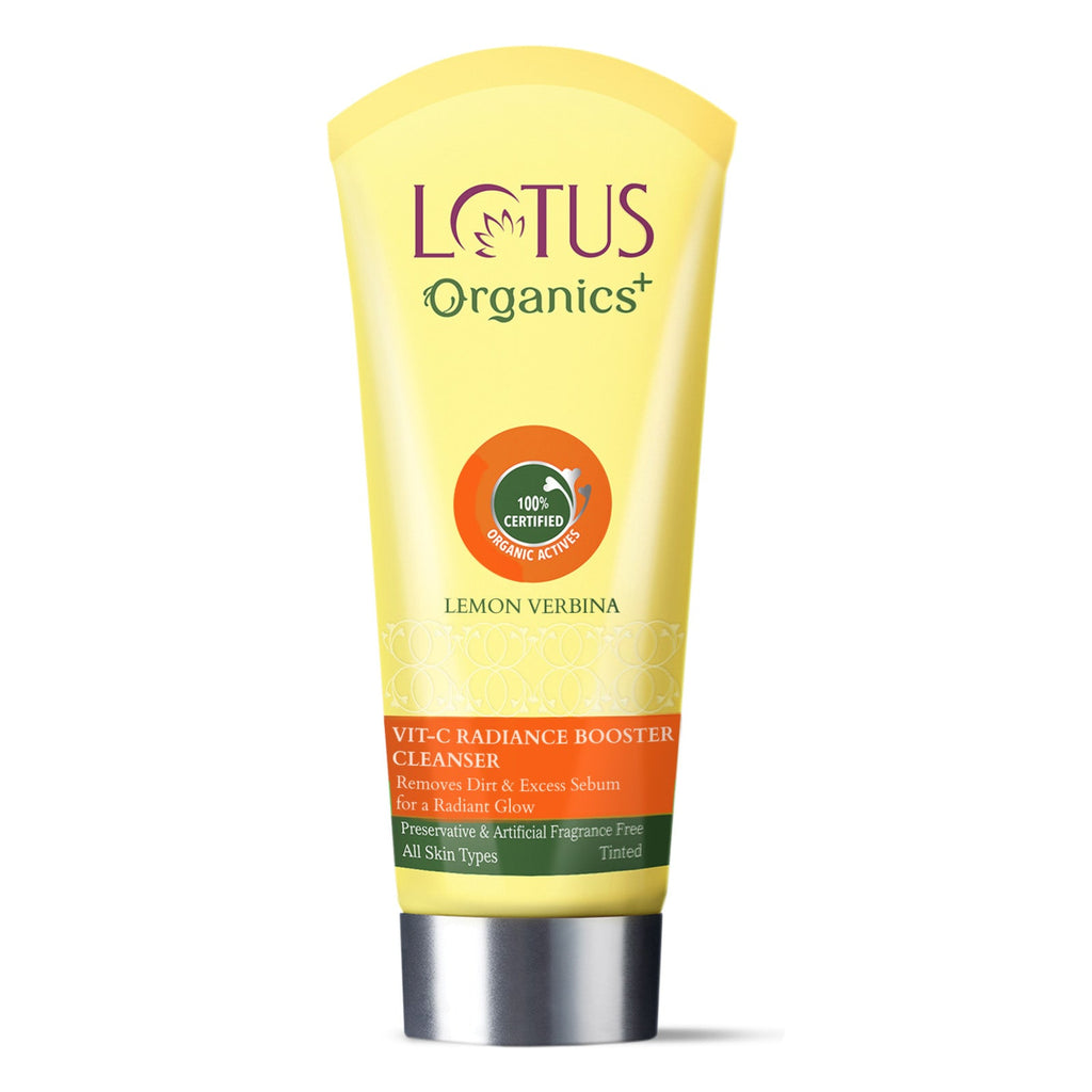 Lotus Organics+ Vitamin-C Radiance Booster Cleanser