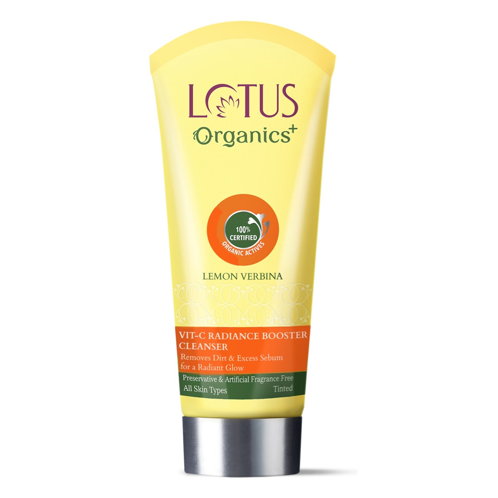Lotus Organics+ Vitamin-C Radiance Booster Cleanser