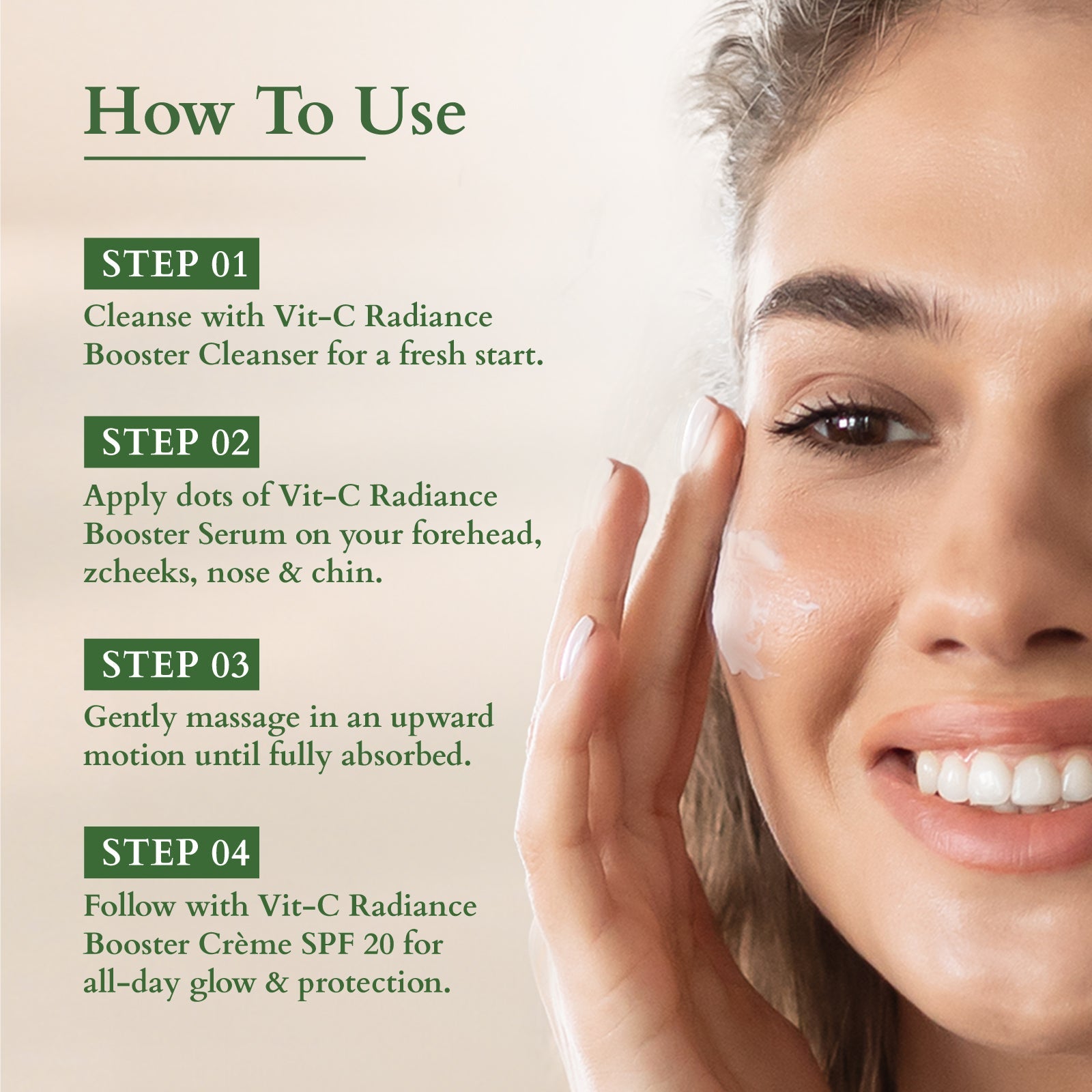 Lotus Organics+ Vitamin-C Radiance Booster Serum