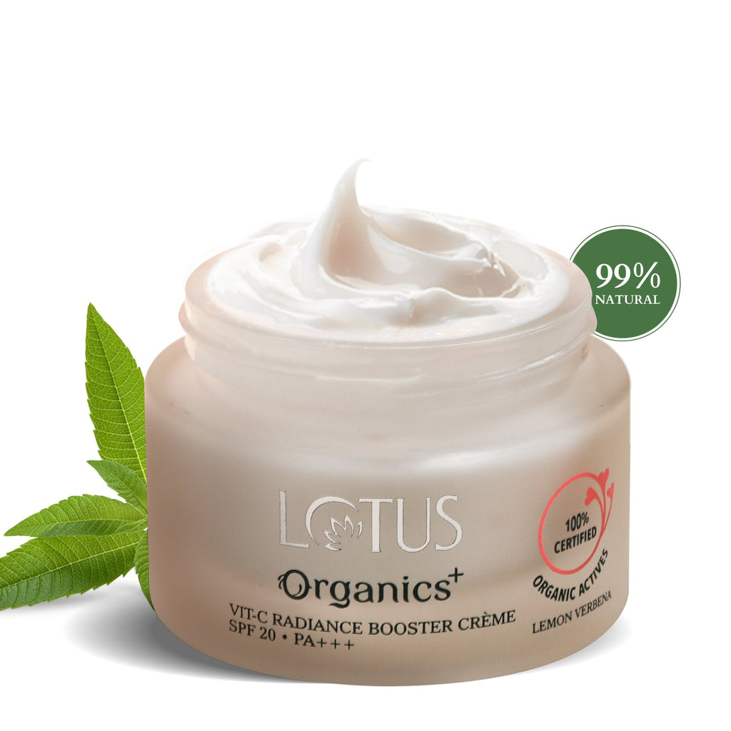 Lotus Organics+ Vitamin-C Radiance Booster cream