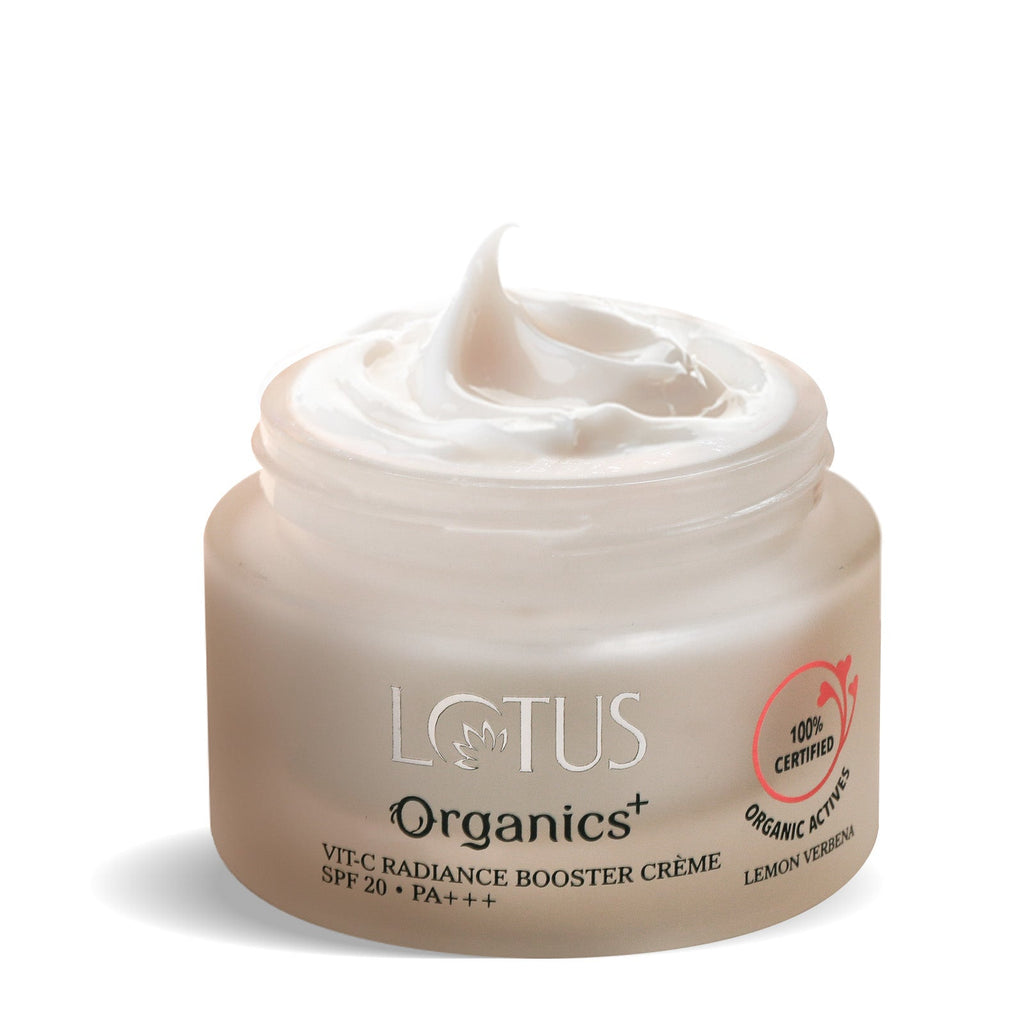 Lotus Organics+ Vitamin-C Radiance Booster cream