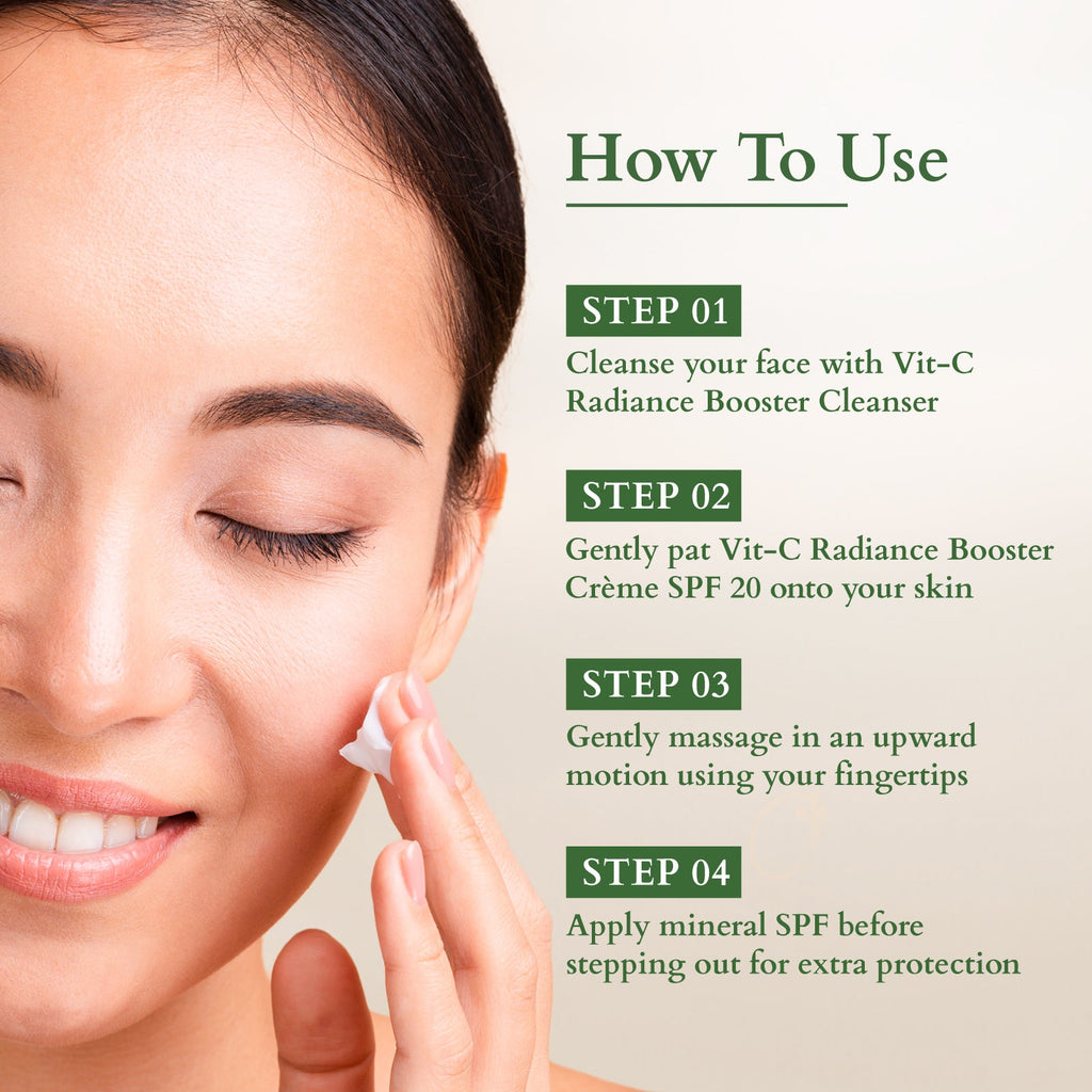 Lotus Organics+ Vitamin-C Radiance Booster cream