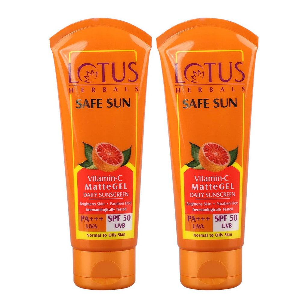 Lotus Safe Sun Vitamin-C MatteGEL Daily Sunscreen SPF 50