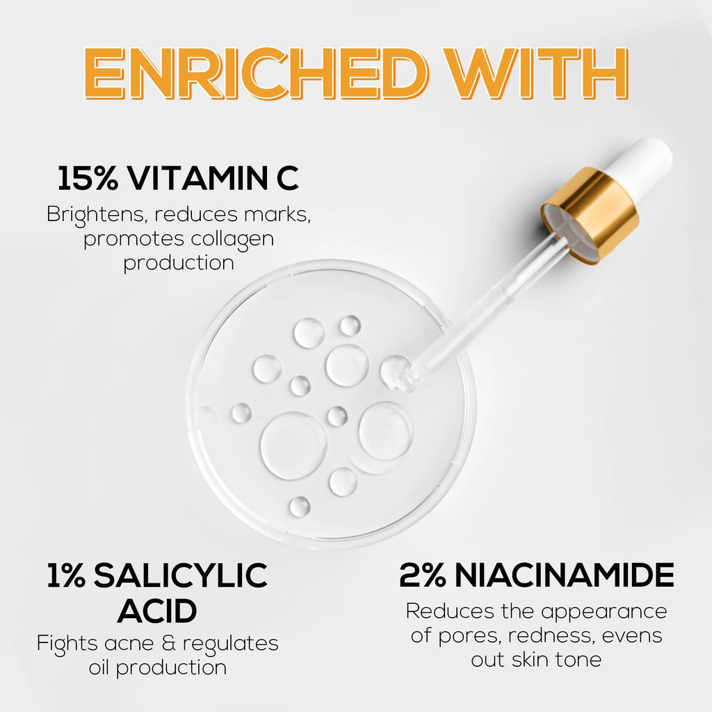 RENEE Vitamin C, Salicylic & Niacinamide Serum - 30 ml