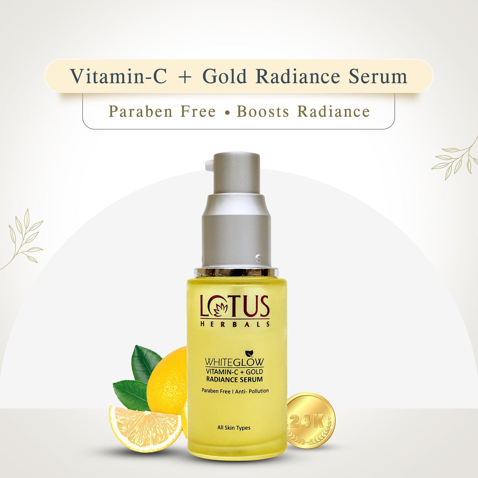 Lotus WhiteGlow Vitamin-C + Gold Radiance Trio