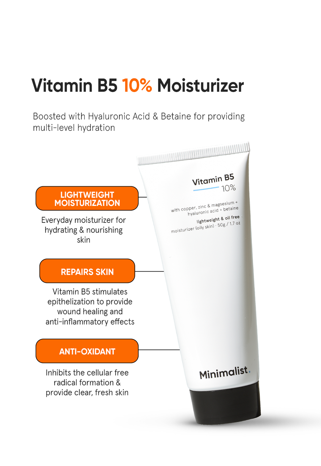 Minimalist Vitamin B5 10% Moisturizer