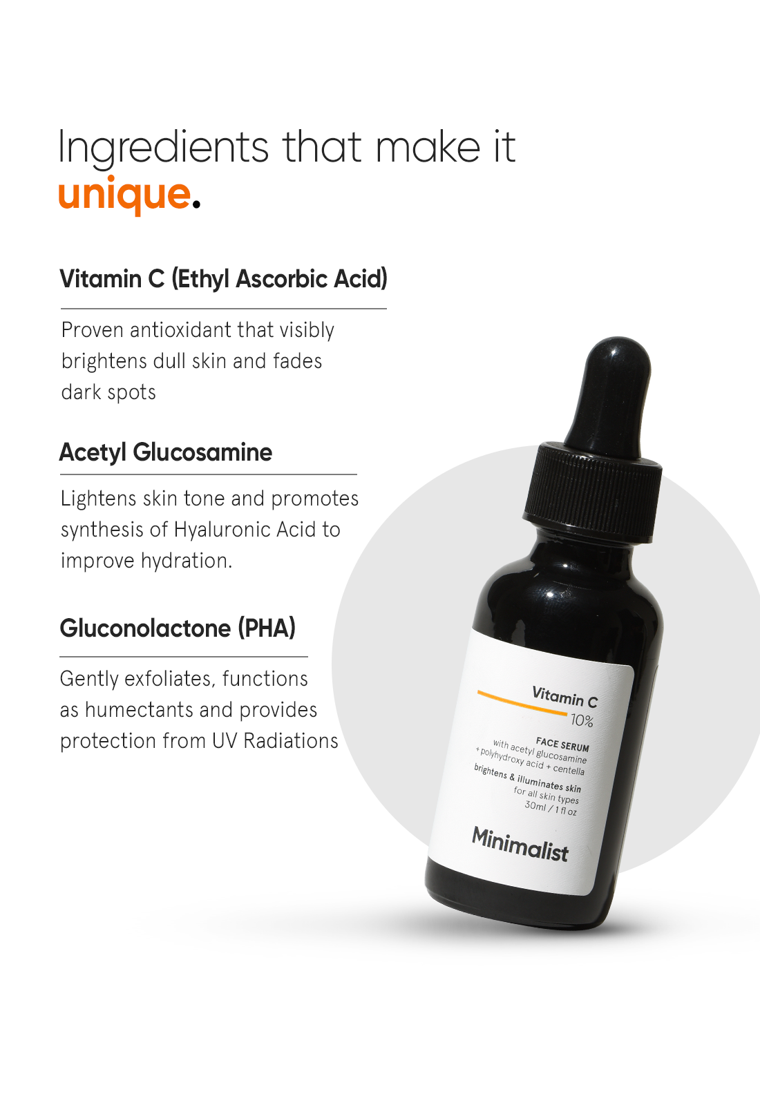 Minimalist Vitamin C 10% Face Serum
