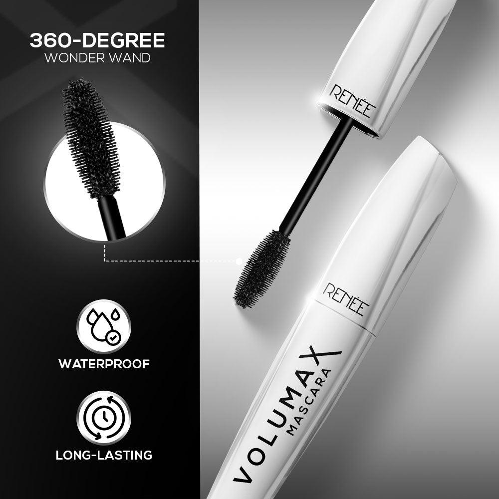 RENEE Volumax Mascara & Pointy End Sketch Pen Eyeliner Combo