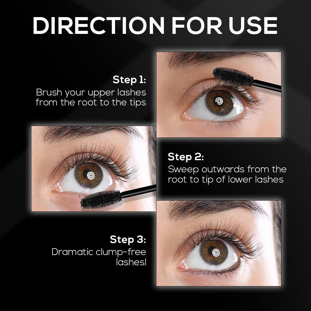 RENEE Volumax Mascara & Pointy End Sketch Pen Eyeliner Combo