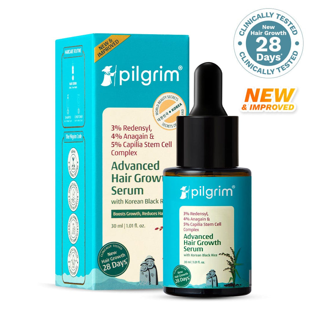Pilgrim 3% Redensyl 4% Anagain Advanced Hair Growth Serum