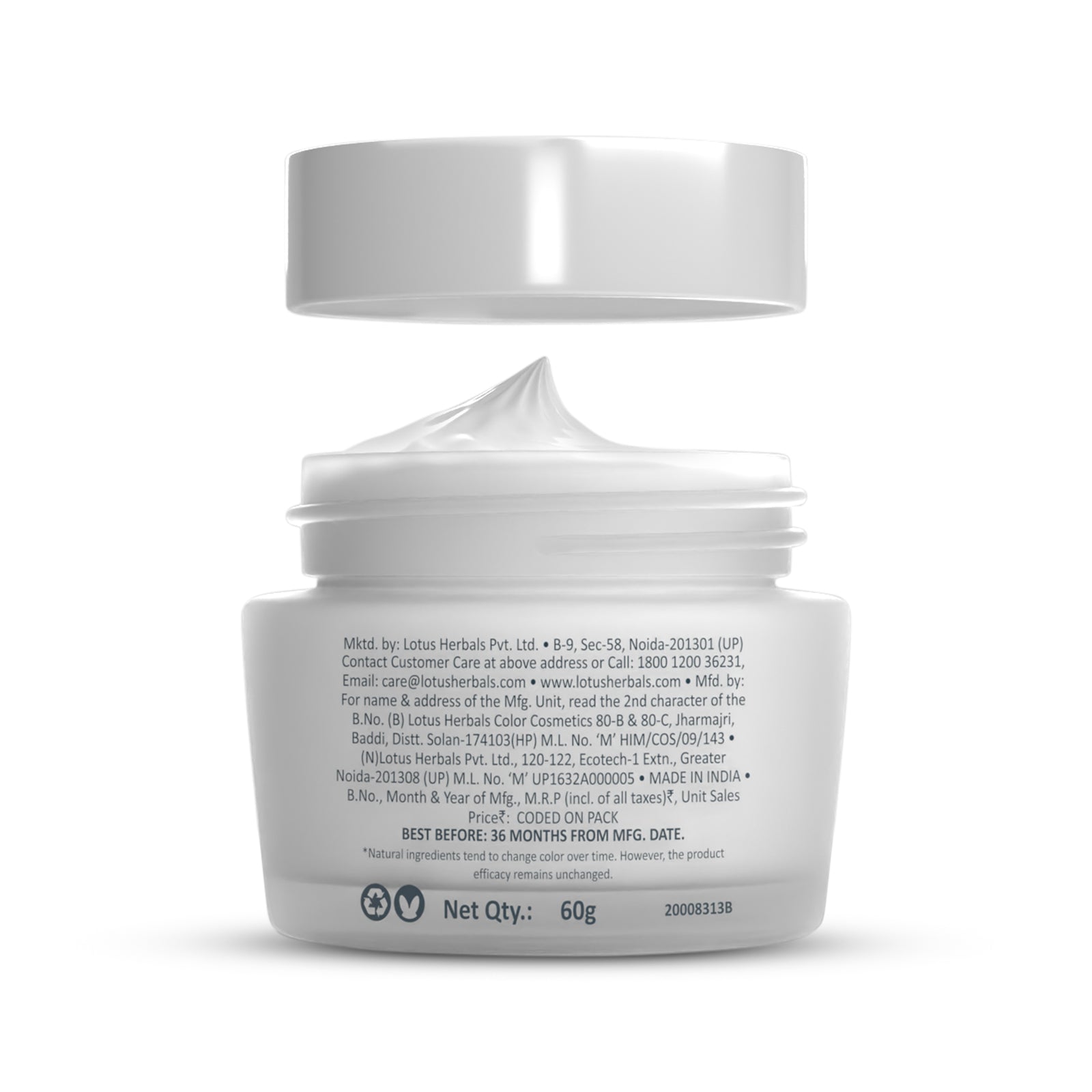 Lotus WhiteGlow Skin Brightening & Nourishing Night Cream