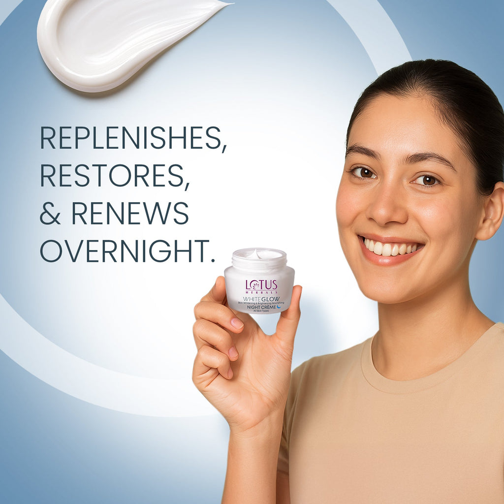 Lotus WhiteGlow Skin Brightening & Nourishing Night Cream