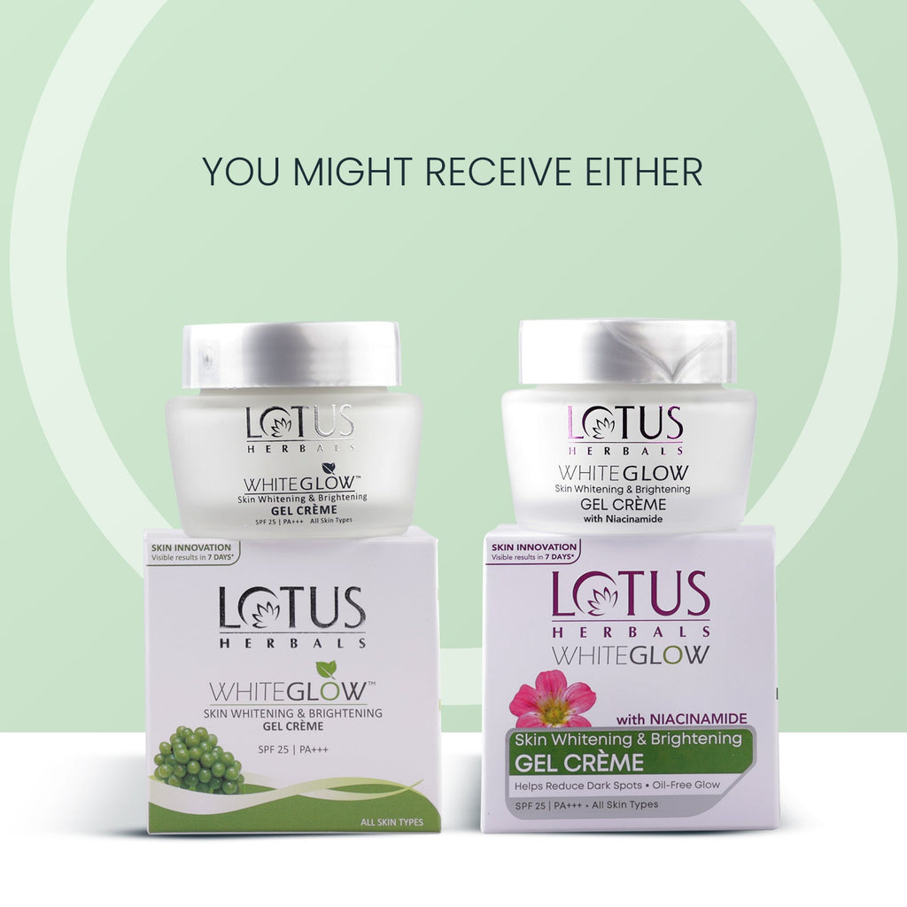 Lotus WhiteGlow Skin brightening Gel Creme SPF 25 PA+++ | 60g