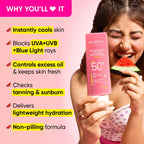 Dot & Key Watermelon Cooling Sunscreen SPF 50+ PA++++ |  All Skin Types | (80g)
