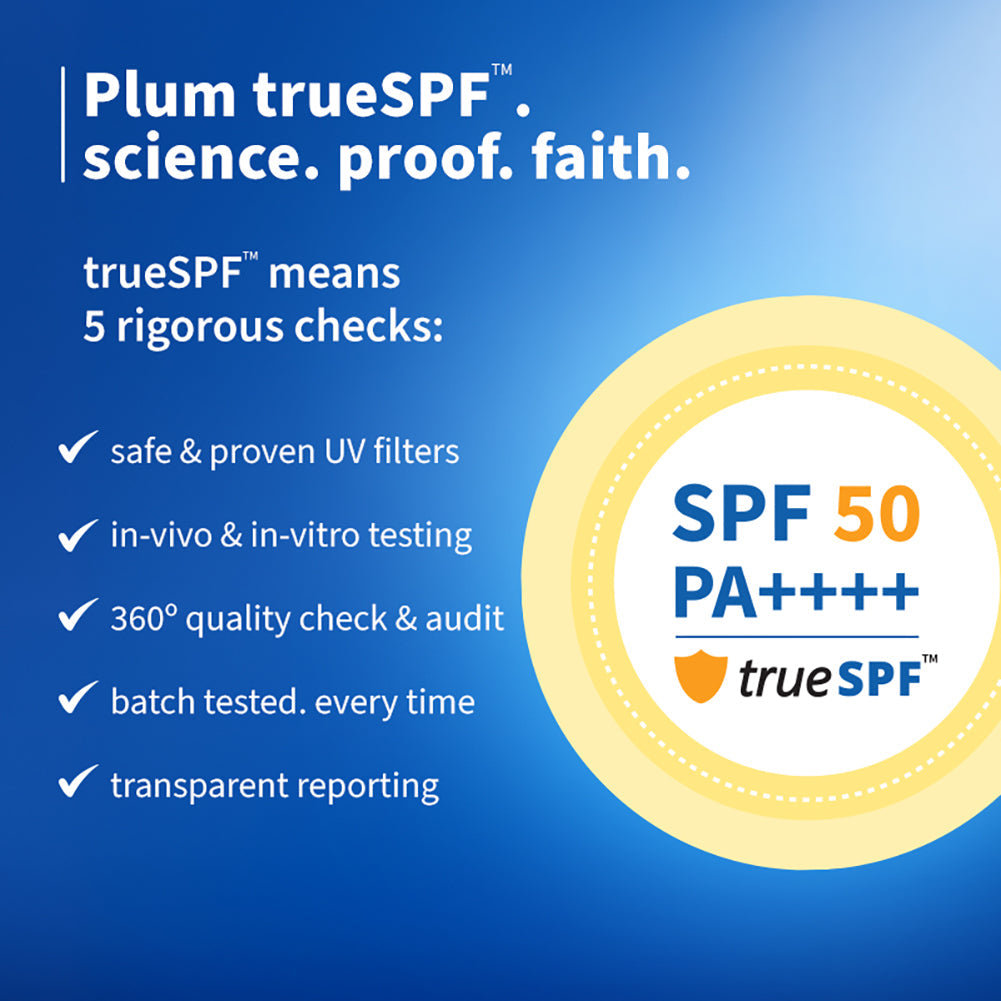 Plum 2% Niacinamide Sunscreen & Rice Water SPF 50 PA++++ Sunscreen