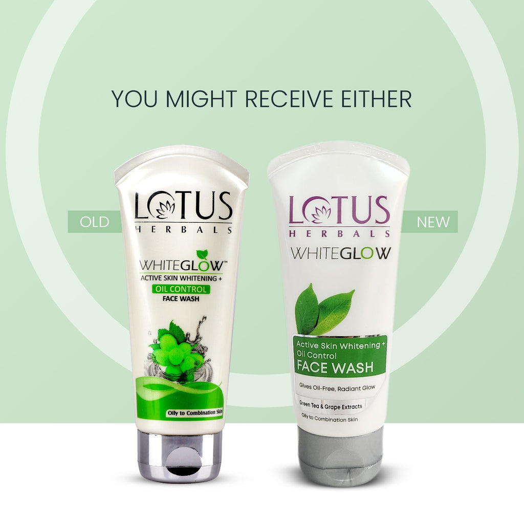 Lotus WhiteGlow Skin Brightening + Oil Control Facewash