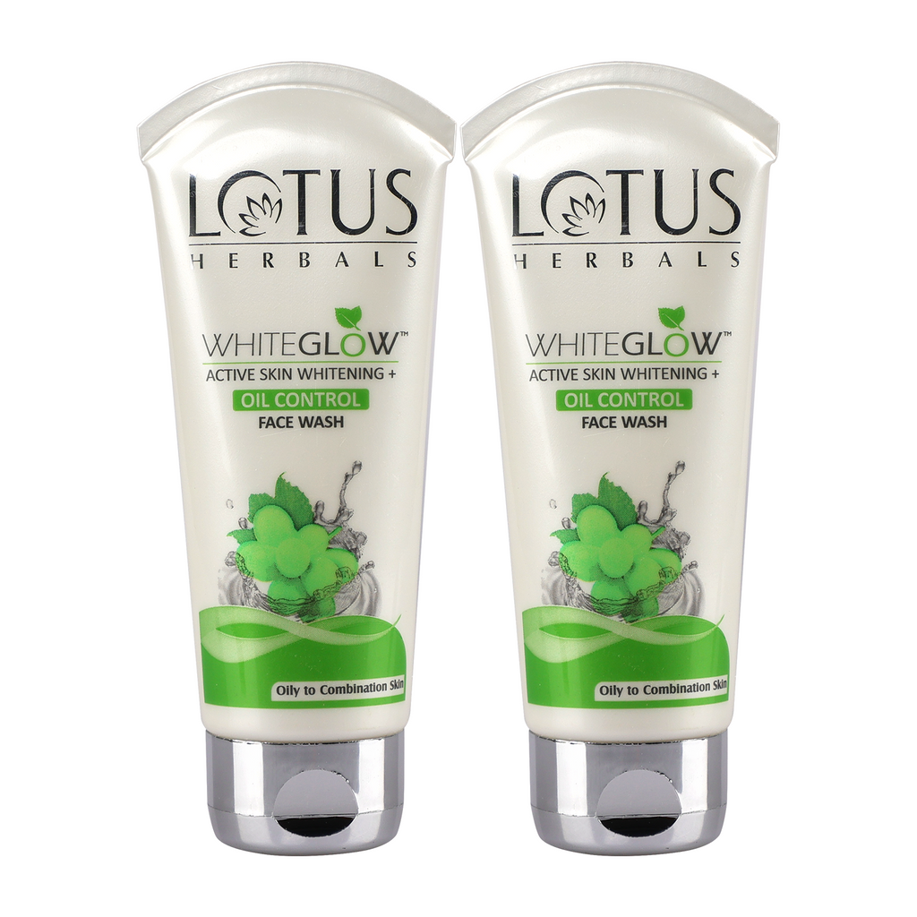 Lotus WhiteGlow Skin Brightening + Oil Control Facewash