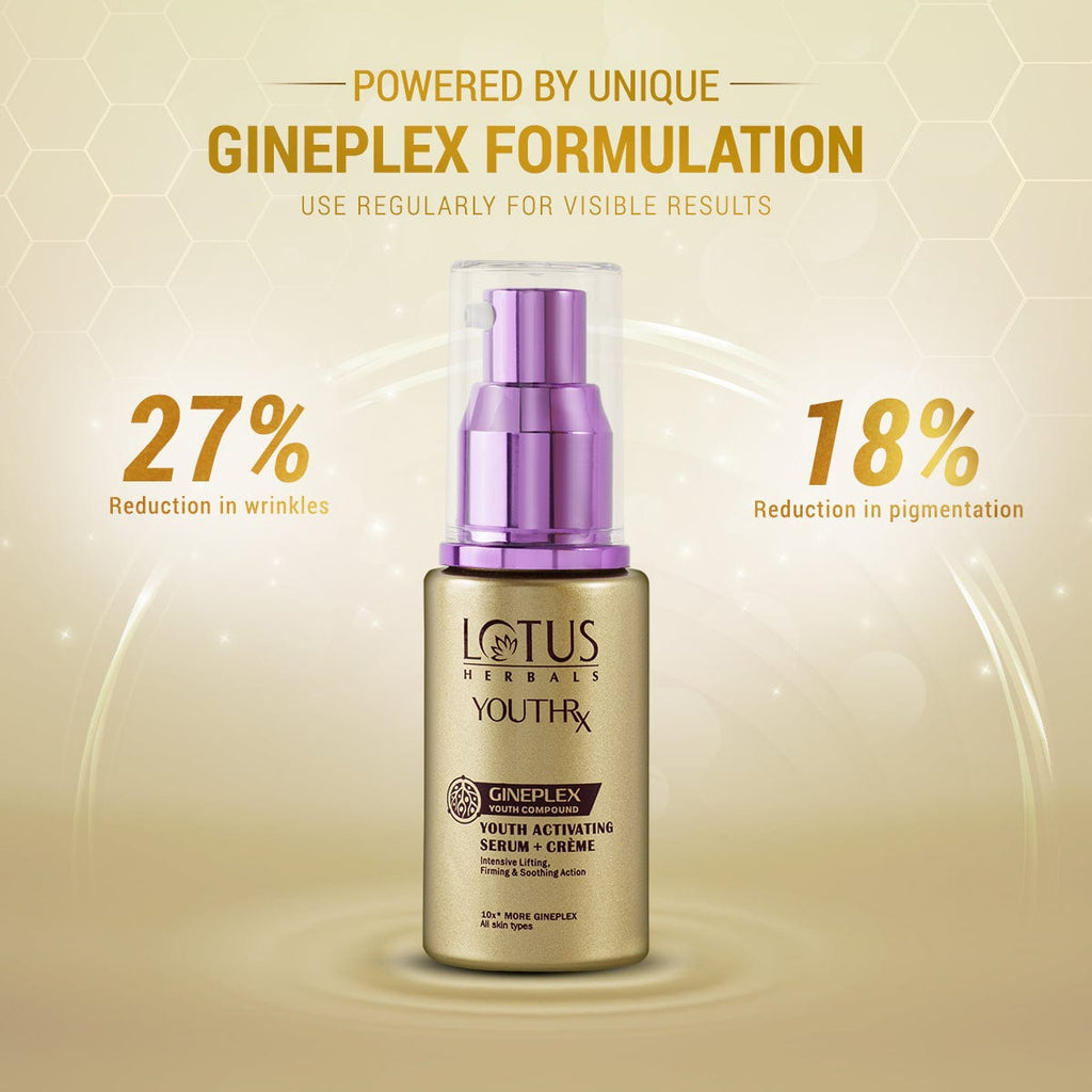 Lotus YouthRx Youth Activating Serum + Cream