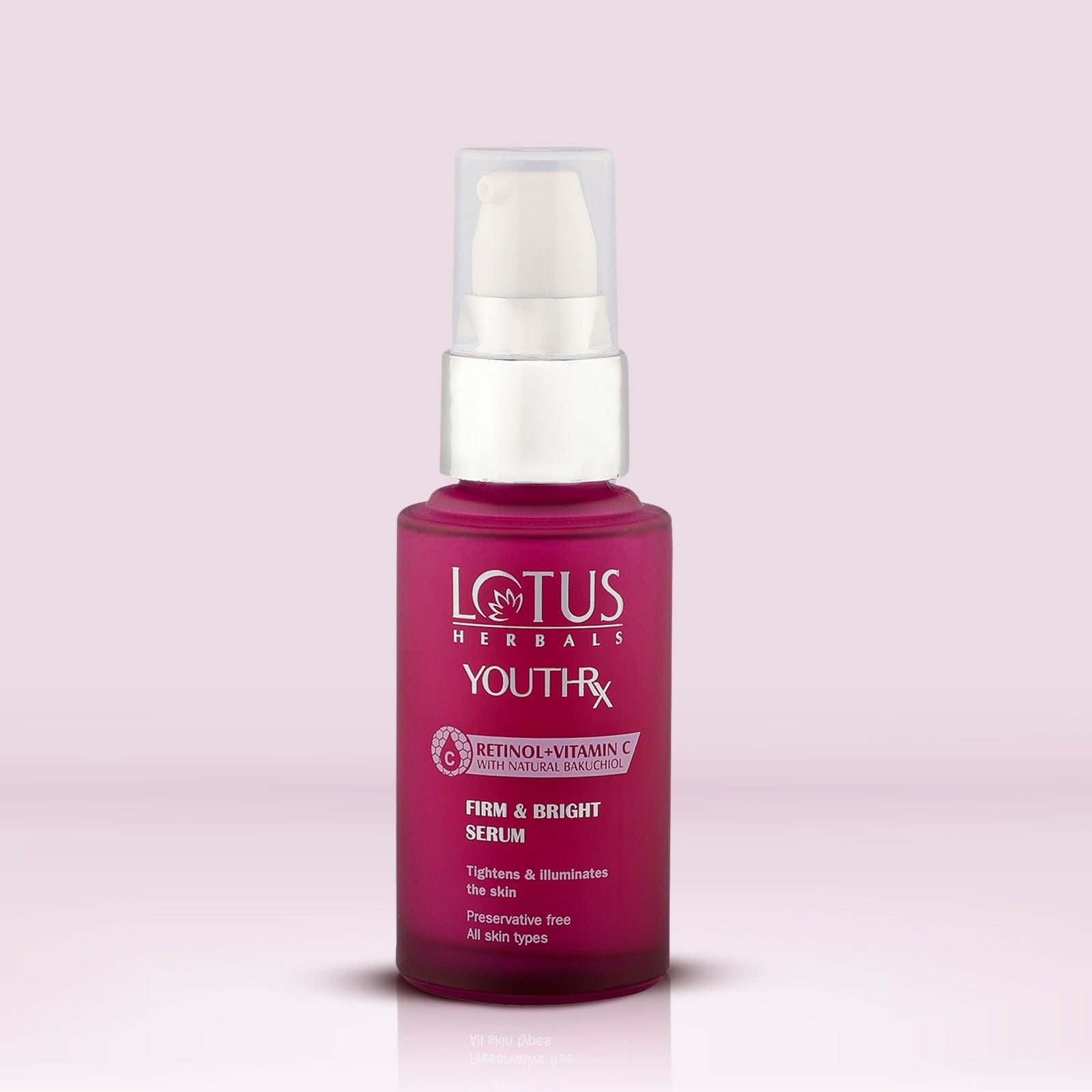 Lotus YouthRx firm & bright face serum