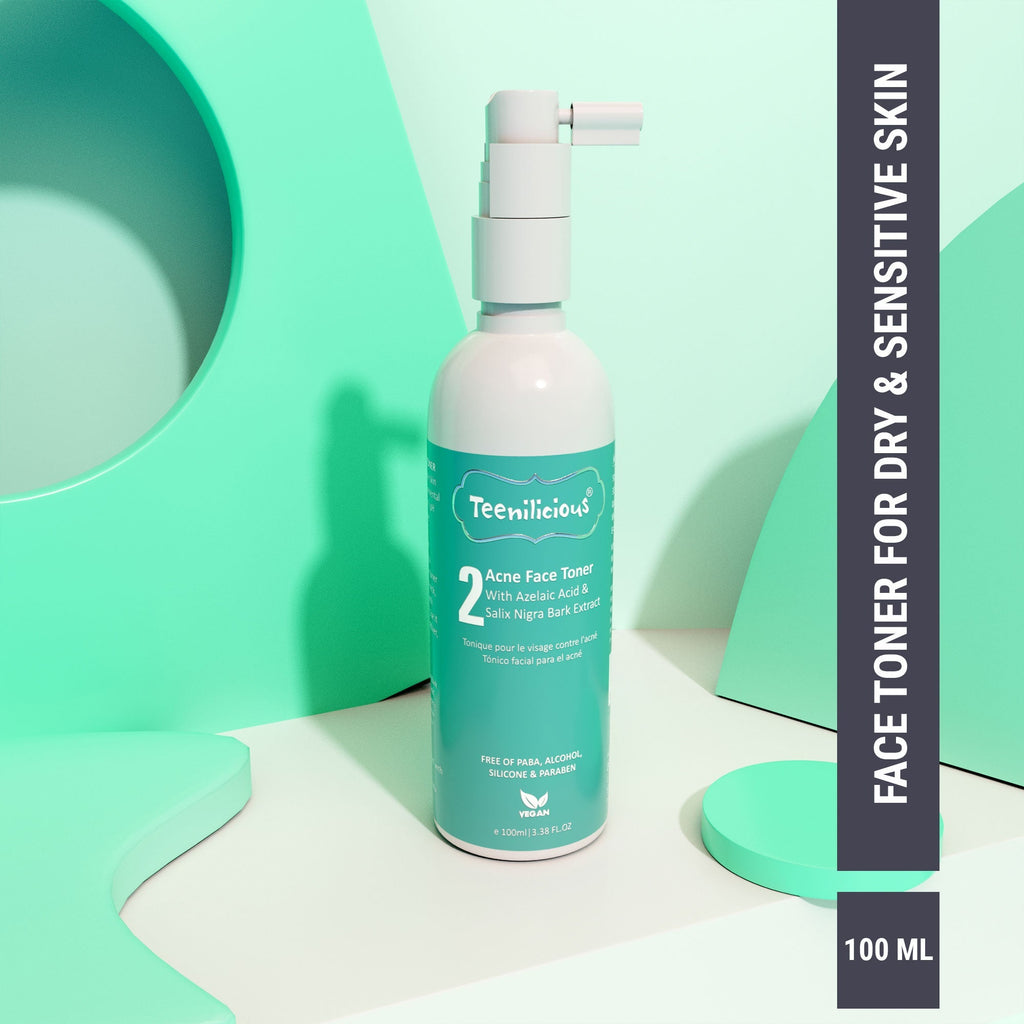 Fixderma Teenilicious Acne Face Toner With Azelaic Acid - For Dry & Sensitive Skin
