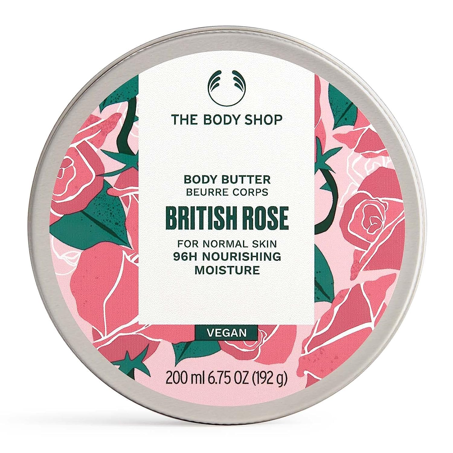 The Body Shop British Rose Instant Glow Body Butter (200ml)