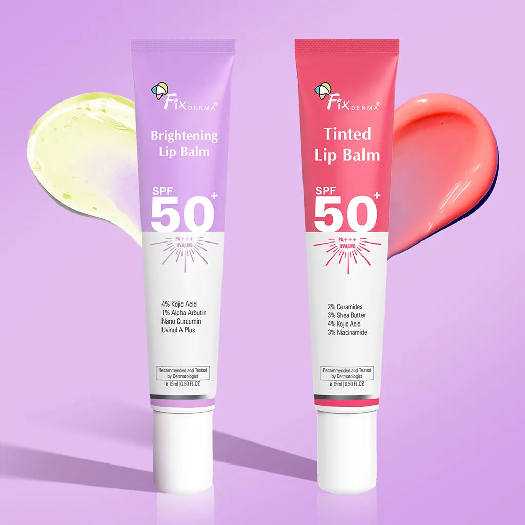 Fixderma Brightening & Tinted Lip Balm with SPF 50+