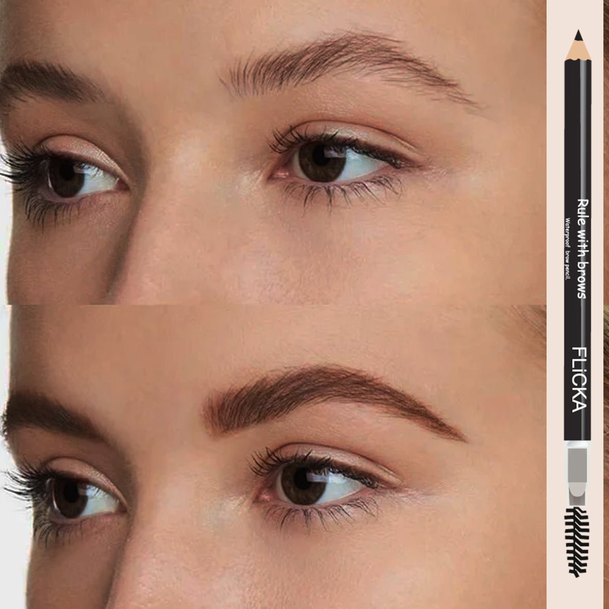 Flicka Rule with Brows Brow Pencil