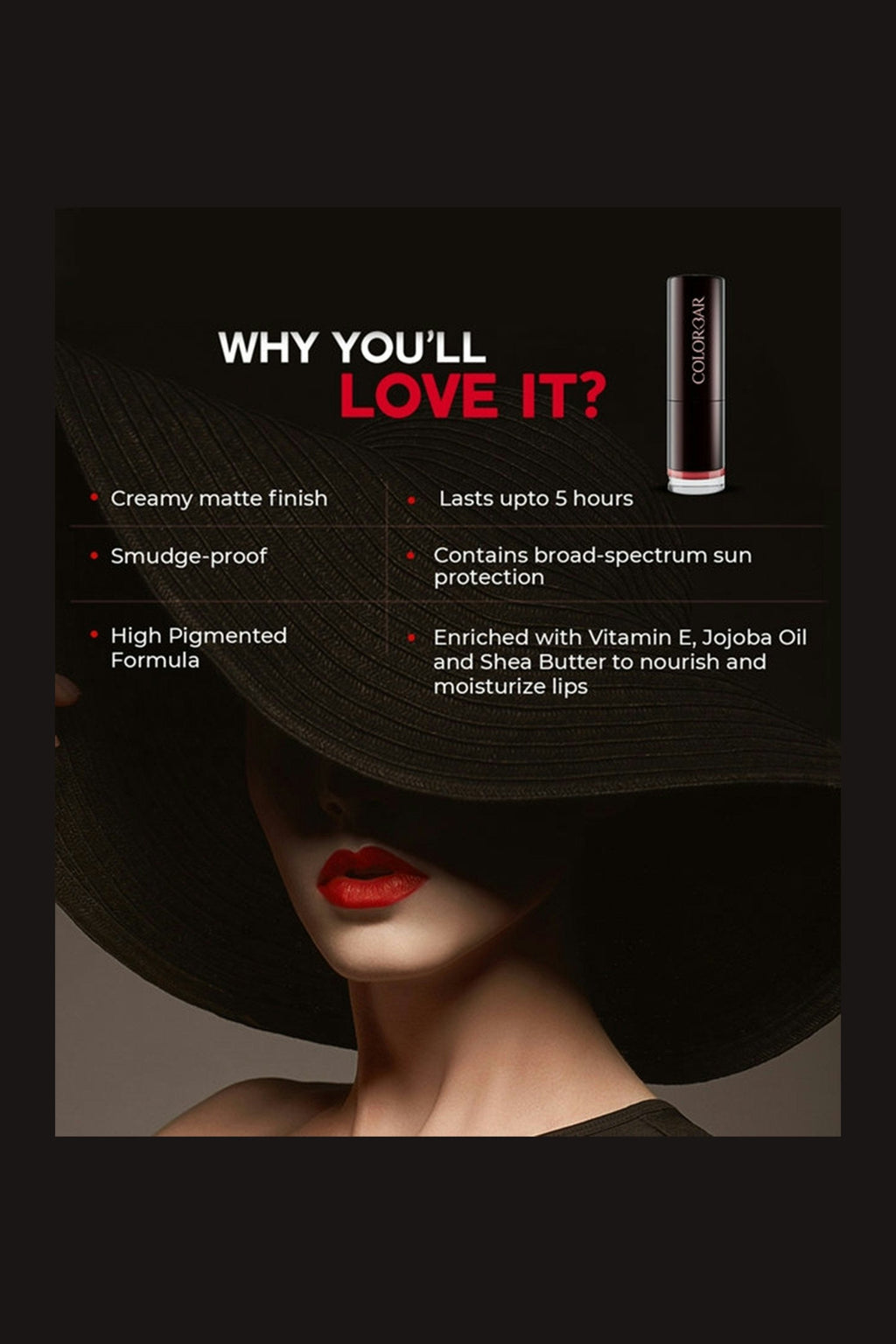 Colorbar Velvet Matte Lipstick