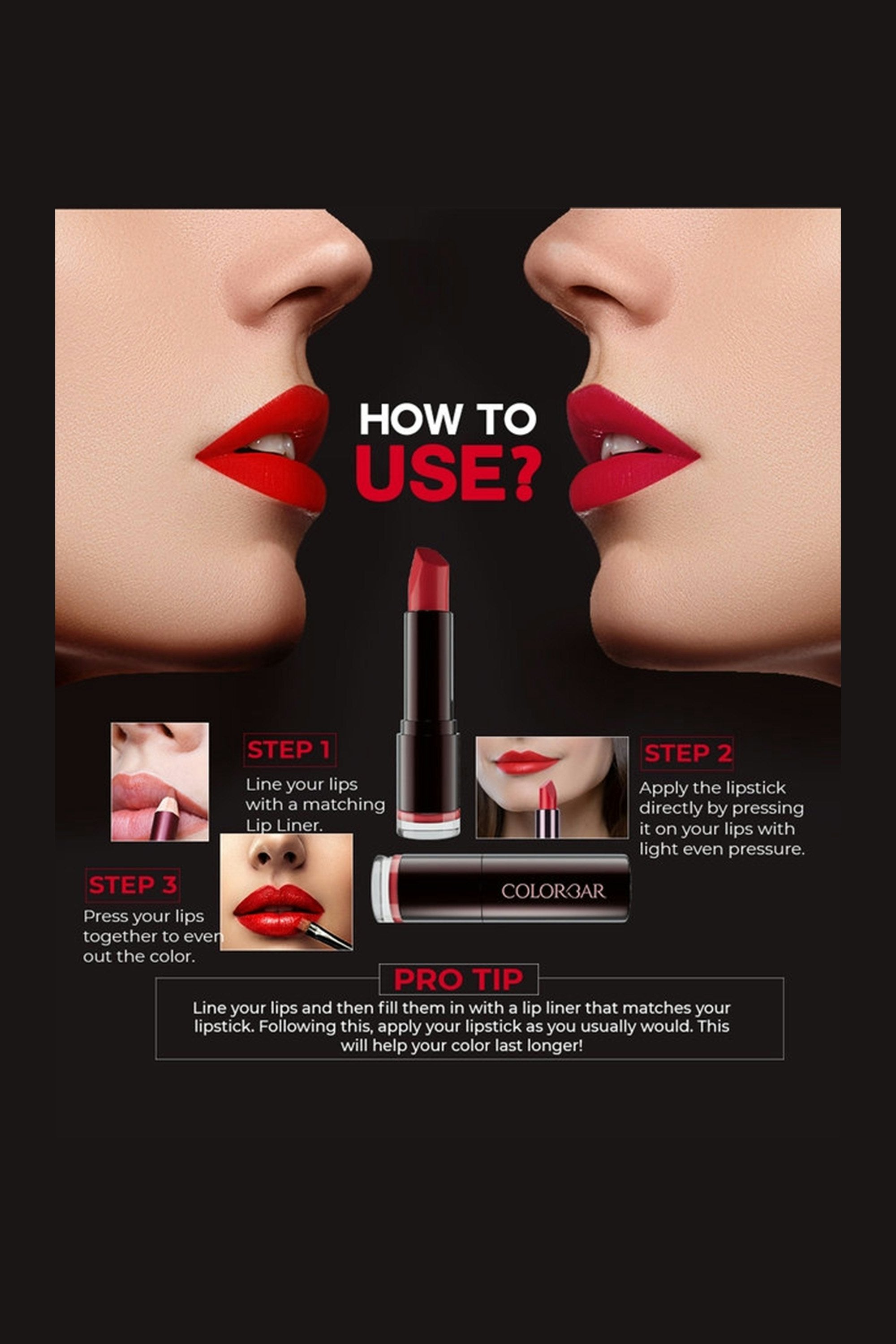 Colorbar Velvet Matte Lipstick