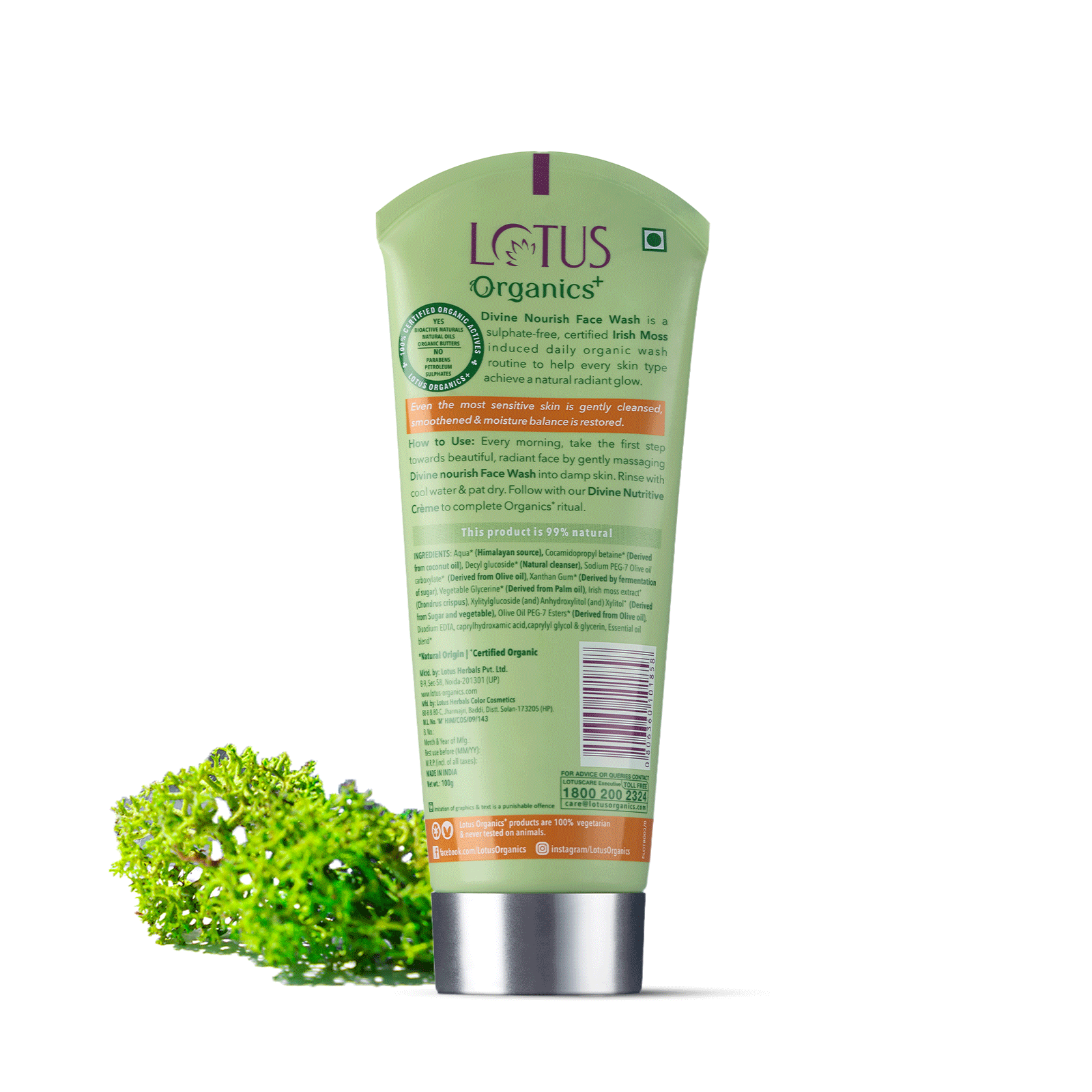 Lotus Divine Nourish Face Wash