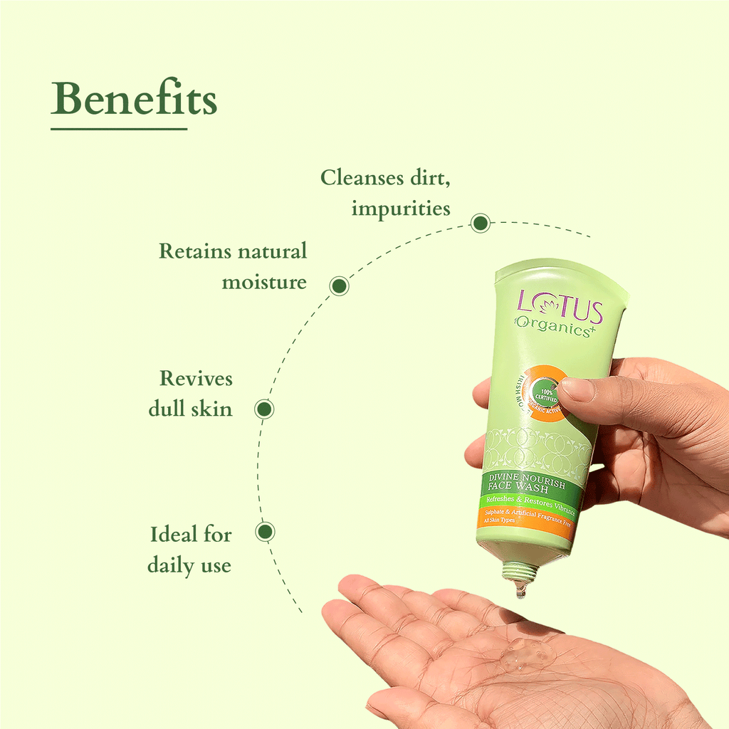Lotus Divine Nourish Face Wash