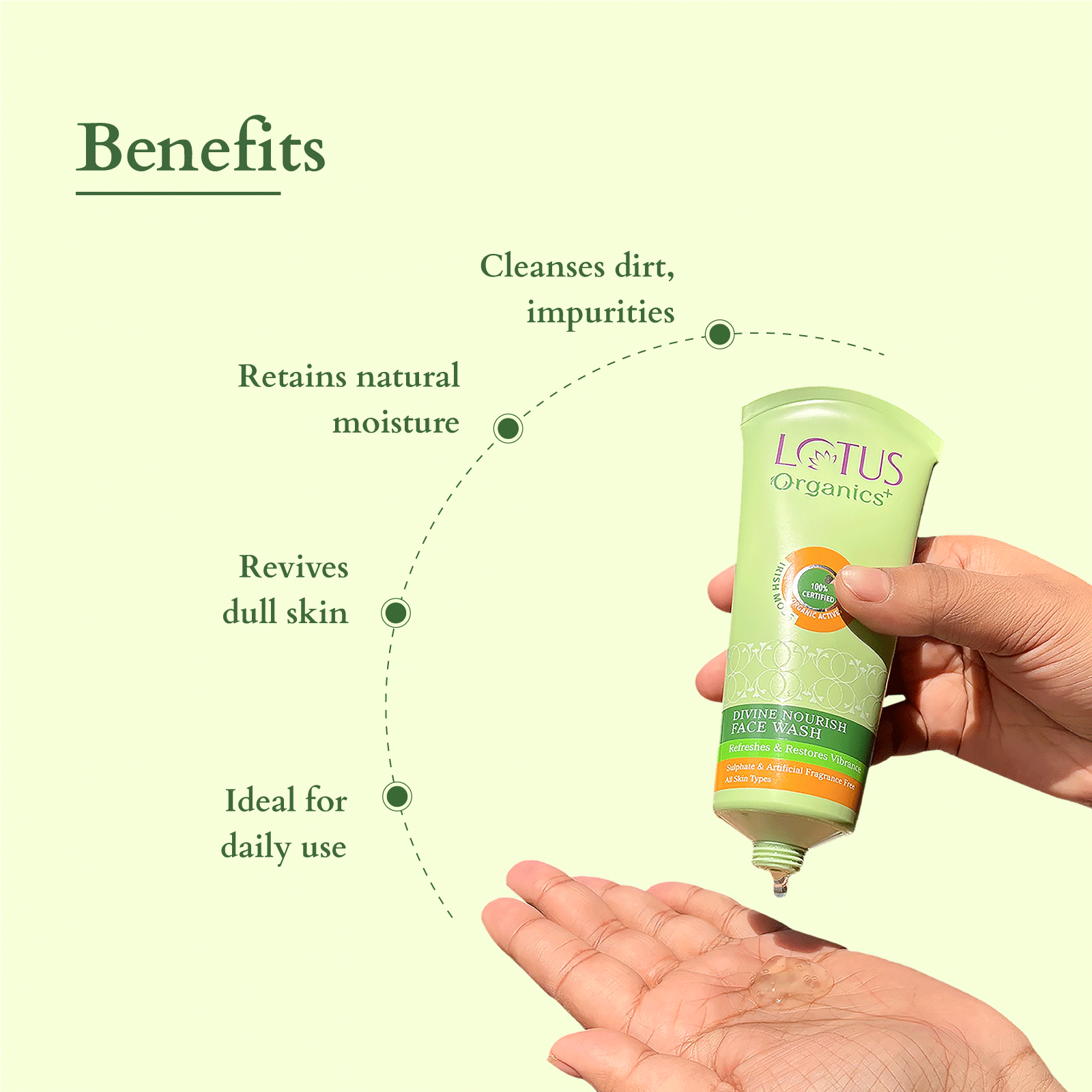 Lotus Divine Nourish Face Wash