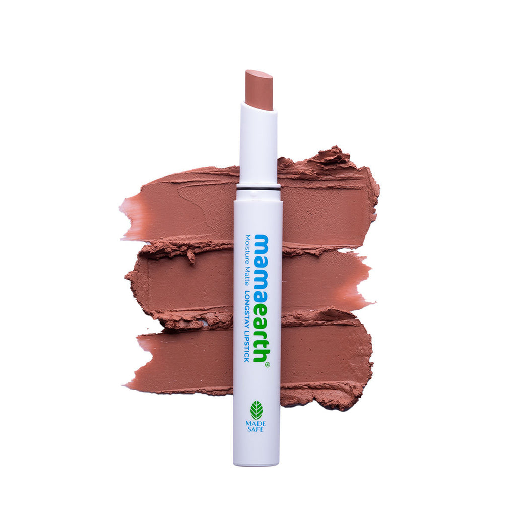 Mamaearth Moisture Matte Longstay Lipstick With Avocado Oil & Vitamin E