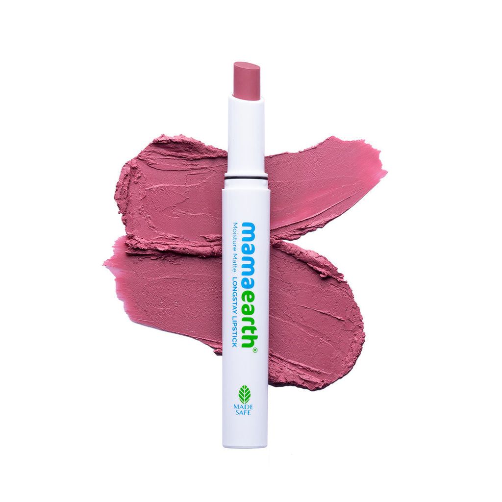Mamaearth Moisture Matte Longstay Lipstick With Avocado Oil & Vitamin E