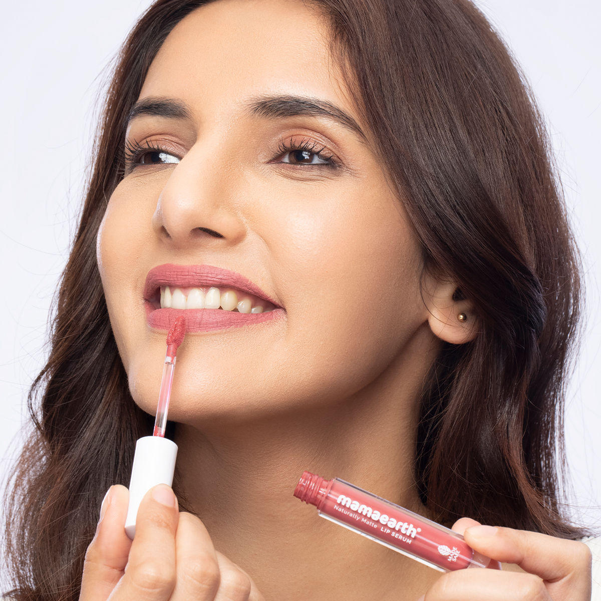 Mamaearth Naturally Matte Lip Serum - Matte Liquid Lipstick With Vitamin C & E